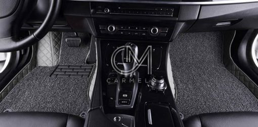 Grey Carmelo Driver & Passenger Carpet Car Mats