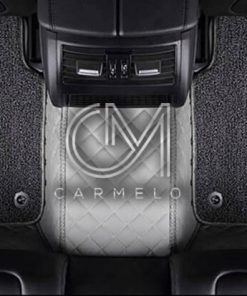 Grey Carmelo Rear Carpet Car Mat