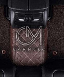 Brown Carmelo Rear Carpet Car Mat