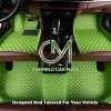 Green Carmelo Custom Car Mat