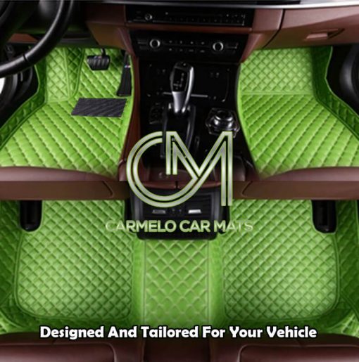 Green Carmelo Custom Car Mat
