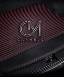 Black and Red Striped Carmelo Boot mat
