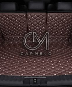 Brown and White Carmelo Car Boot Liner