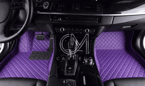 Midnight Purple Carmelo Driver & Passenger Car Mats