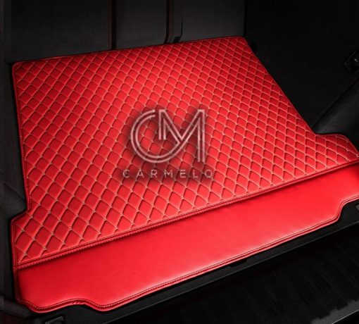 Racing Red Carmelo Custom Car Boot Cover