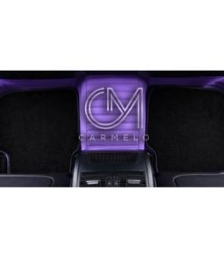 Black and Midnight Purple Carmelo Rear Carpet Mat