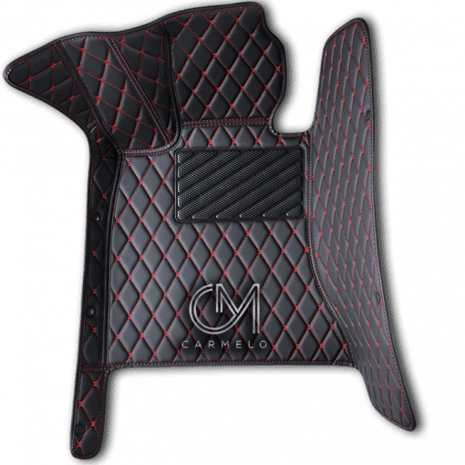 Black and Red Carmelo Driver Car Mat