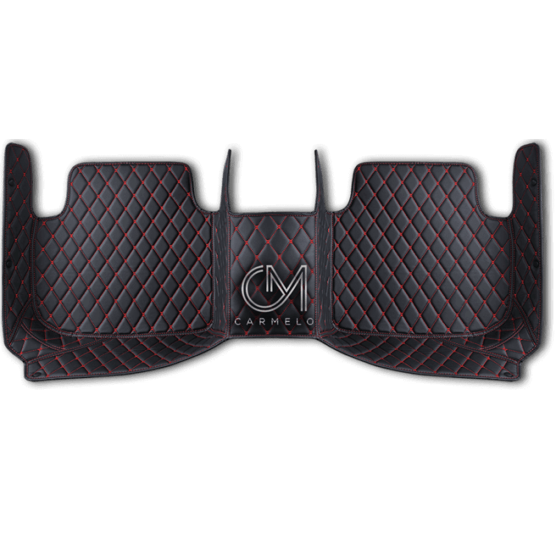Black and Red Carmelo Rear Car Mat
