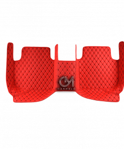 Racing Red and Black Carmelo Rear Car Mat