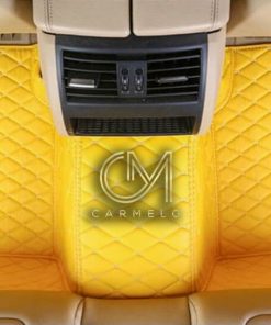 Yellow Carmelo Rear Car Mat