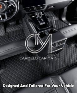 Black Carmelo Custom Car Mat