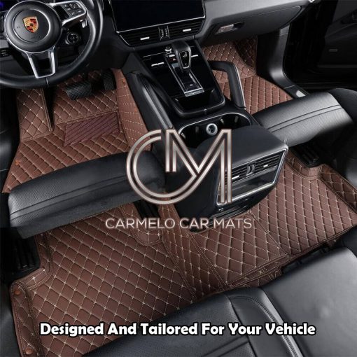 Brown Carmelo Custom Car Mat