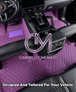 Purple Carmelo Custom Car Mat