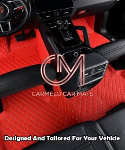 Racing Red Carmelo Custom Car Mat